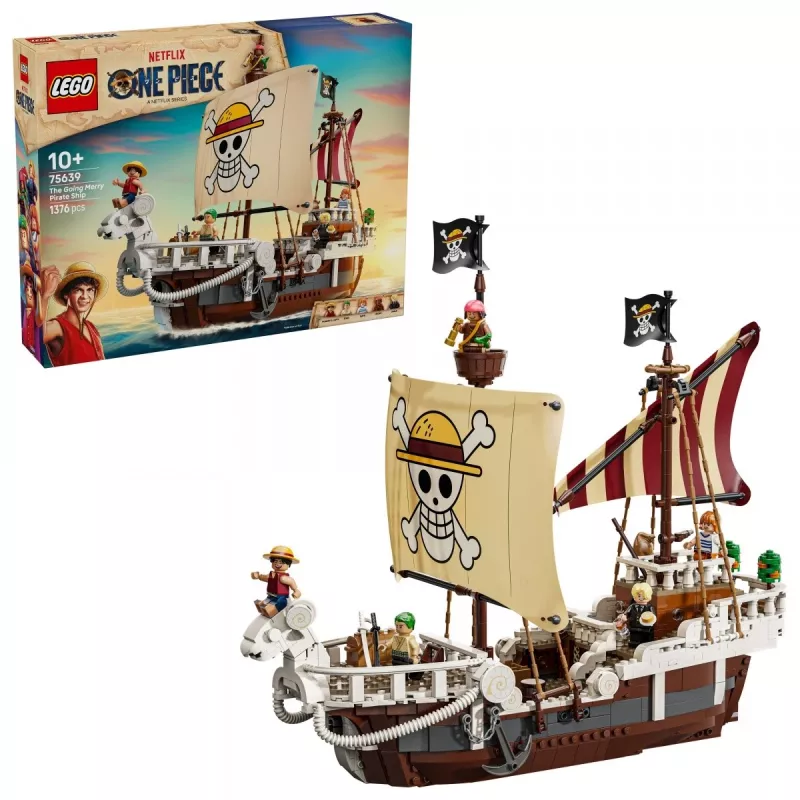 LEGO sada The Going Merry pirátska loď 75639 — One Piece model z kociek
