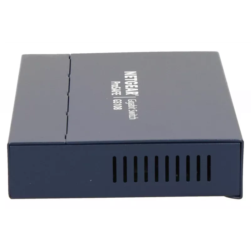 Neřízený switch NETGEAR GS108GE, 8 portov, Gigabit Ethernet, 16 Gbit/s