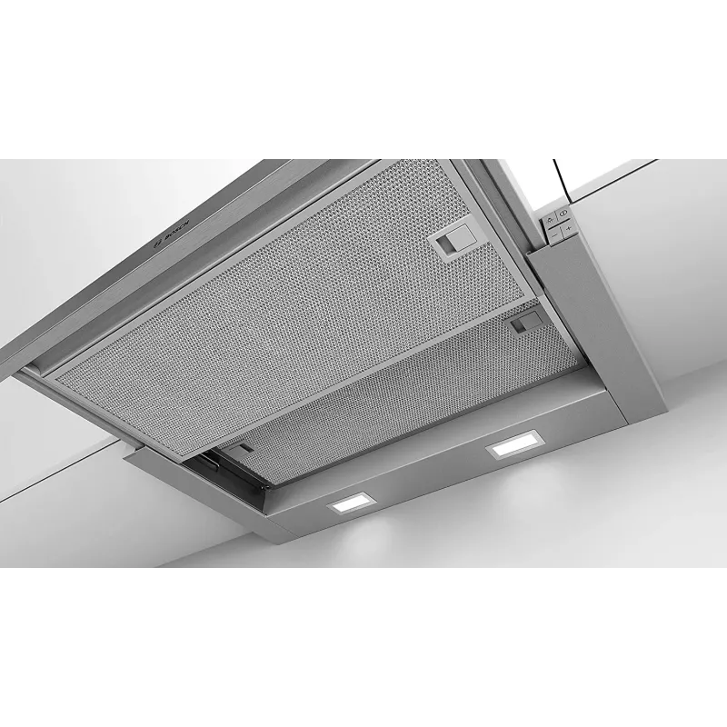 Bosch Serie 4 DFL064A52 digestor polointegrovaný (výsuvný) nerez 271 m³/h