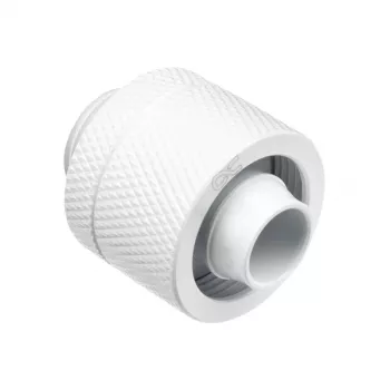 Fitting Alphacool 17627 mosadz biela 27 mm výška 2,2 cm priemer