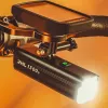 Rockbros RHL1500 predné svetlo na bicykel, 1500 lm, 5000 mAh, IPX6, čierne