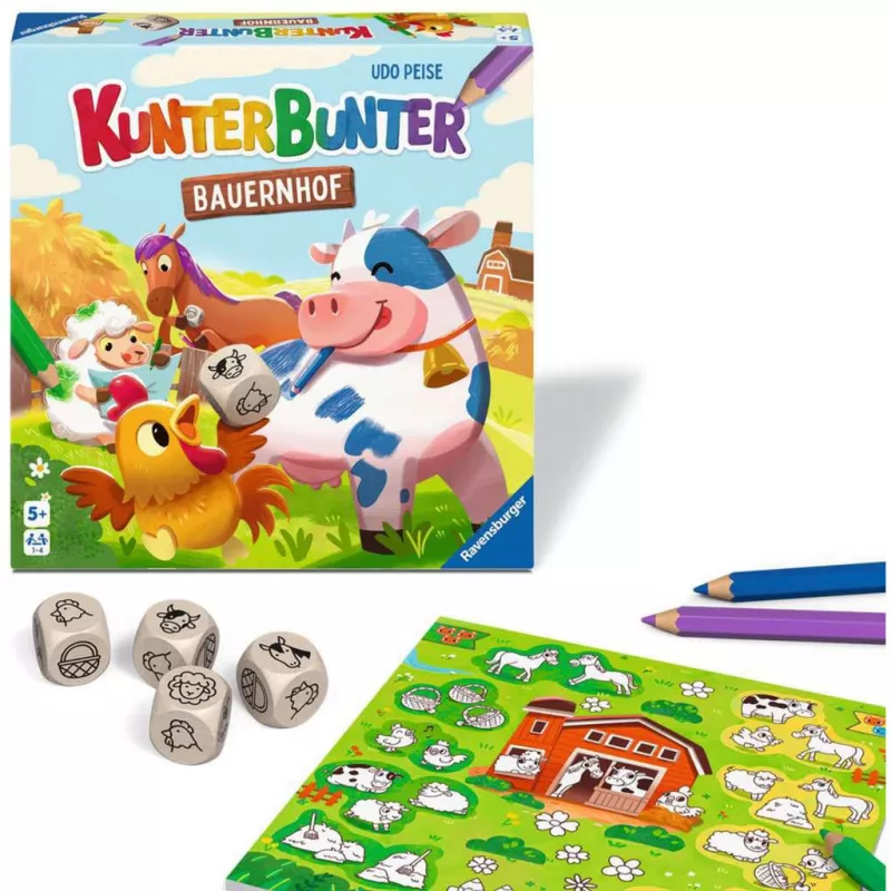 Kunterbunter Bauernhof, stolová hra
