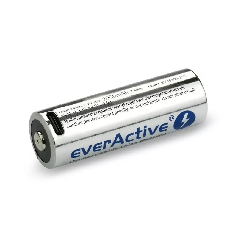 Batéria článok 18500 3,7V Li-ion 2100MAH s USB-C