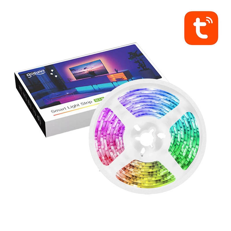 LED pásik Gosund SL1 WiFi RGB 2,8 m – Tuya kompatibilné smart osvetlenie