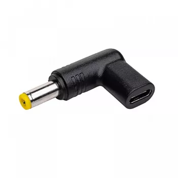 Akyga AK-ND-C01 nabíjací adaptér USB-C na DC 5,5 x 2,5 mm pre notebooky, 18,5-20 V, 100 W