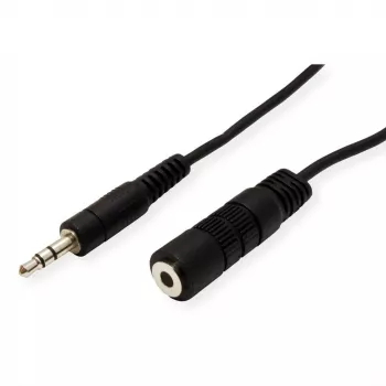 ROLINE predlžovací audio kábel - stereo mini jack konektor samec na stereo mini jack konektor samica