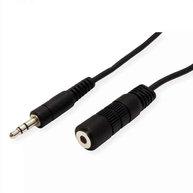 ROLINE predlžovací audio kábel - stereo mini jack konektor samec na stereo mini jack konektor samica