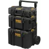 Box na náradie DeWalt DWST83402-1, čierny/žltý, 554×500×1150 mm