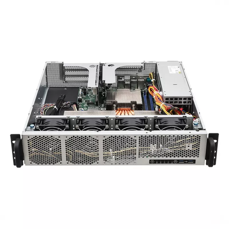 ASRock 2U1G-B650/EVAC serverový barebone Socket AM5 rack (2U)