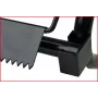 Nástenný držiak KS TOOLS 800.0160 na papierové rolky — nástenný dávkovač z kovu