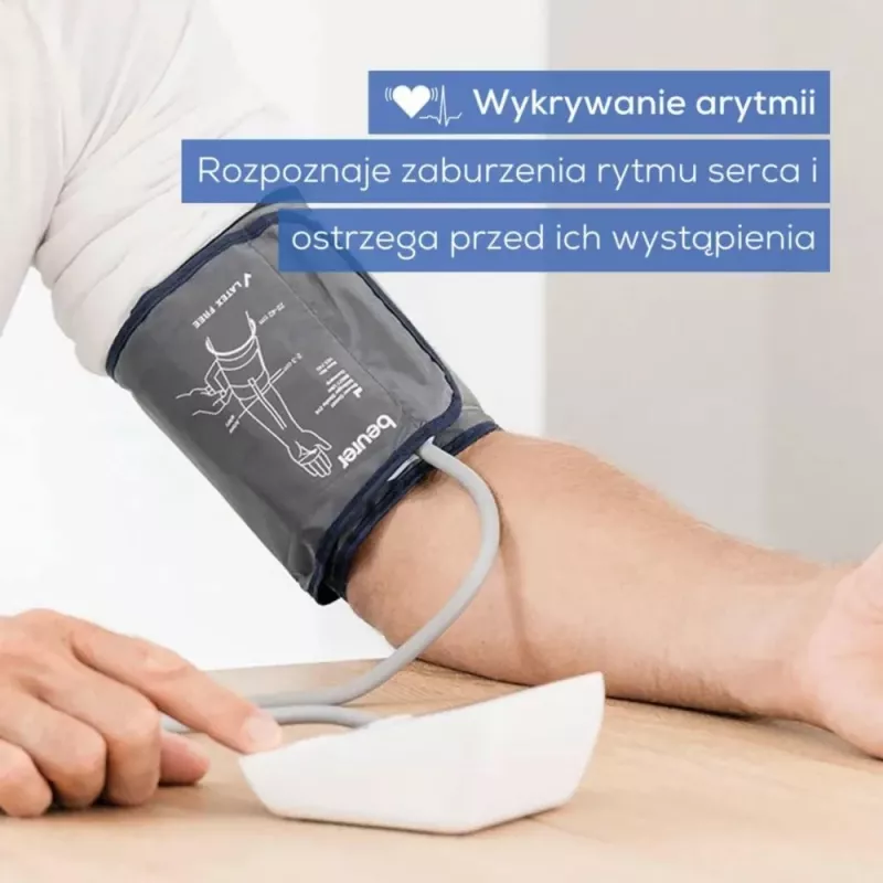Beurer BM 27+ ramenný tlakomer, biely/čierny