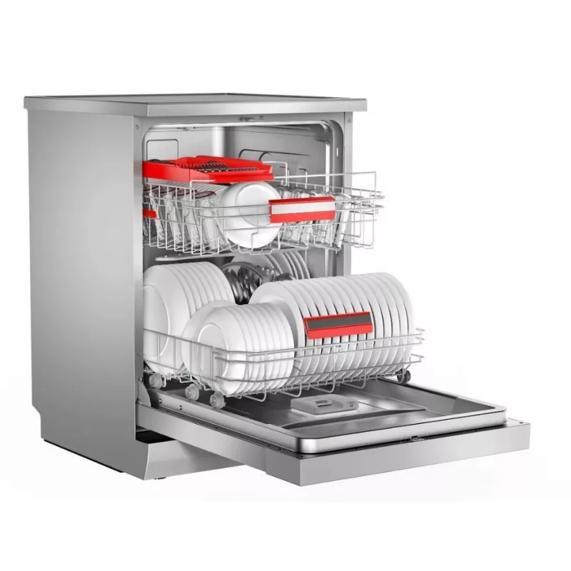 Toshiba DW-14F5EE(S)-PL voľne stojaca umývačka riadu, 60 cm, 14 súprav, strieborná