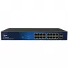 ALLNET 18-portový Gigabit PoE switch ALL-SG8018P — 16 PoE portov + 2 uplink, Gigabit Ethernet