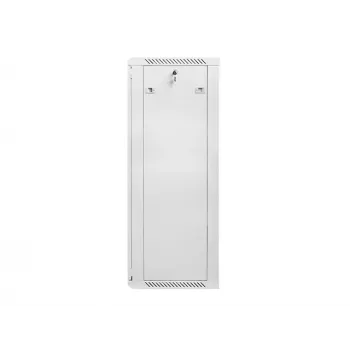 Lanberg WF01-6427-10S rack rozvádzač 27U nástenný rack biely