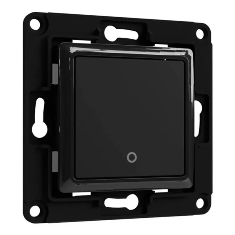 Svetelný vypínač Shelly Wall Switch 1 čierny
