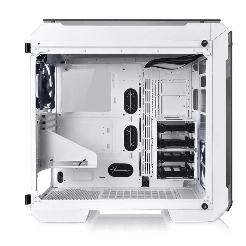 Skriňa View 71 Riing Tempered Glass E-ATX Full Tower - Snow Edition
