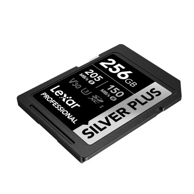 Flash pamäť Lexar 256 GB UHS-I SDXC SilverP