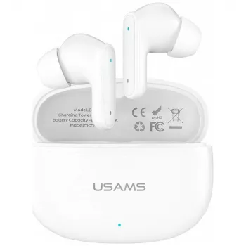 Bluetooth slúchadlá 6.0 E05 TWS biele