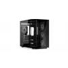 Krux Empero KRXD010 PC skriňa Midi Tower, ATX, tvrdené sklo, 4x 120 mm ARGB ventilátory, čierna - grafická karta do 420 mm, chladič CPU do 155 mm, 2x 3,5" + 3x 2,5" pozície