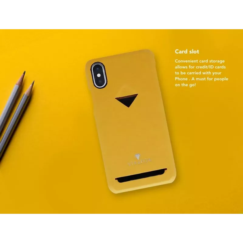 Zadný kryt na mobil VixFox pre iPhone 7/8 Plus, horčicová žltý, tvrdý ochranný kryt