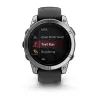 Garmin Fenix E inteligentné hodinky 47 mm, 1,3" AMOLED dotyková obrazovka 416 x 416 pixelov, nehrdzavejúca oceľ, GPS, Wi-Fi, čierne/strieborné