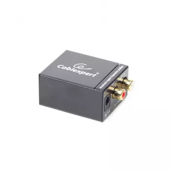 Gembird DSC-OPT-RCA-001 audio konvertor čierny