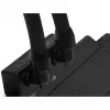 Alphacool HF skrutkovacia armatúra TPV kov - 90° otočná 12,7/7,6 mm - čierna (17455)