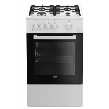 Beko FSG52020FW sporák voľne stojaci plynový čierna, biela