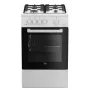Beko FSG52020FW sporák voľne stojaci plynový čierna, biela