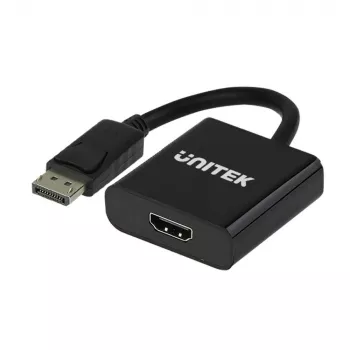 Unitek DisplayPort na HDMI 1080P Full HD adaptér čierna