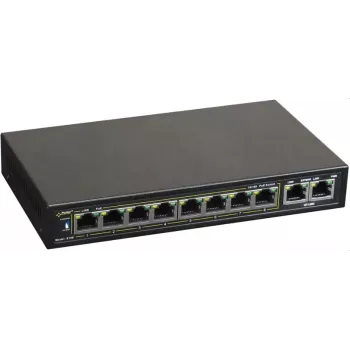 Sieťový switch PULSAR S108 Fast Ethernet Power over Ethernet