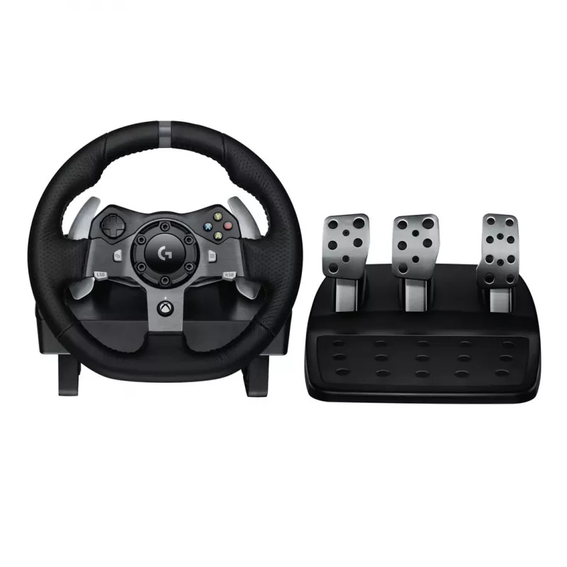 Logitech G920 Driving Force pretekársky volant s pedálmi pre Xbox One a PC, USB, čierny (941-000123)