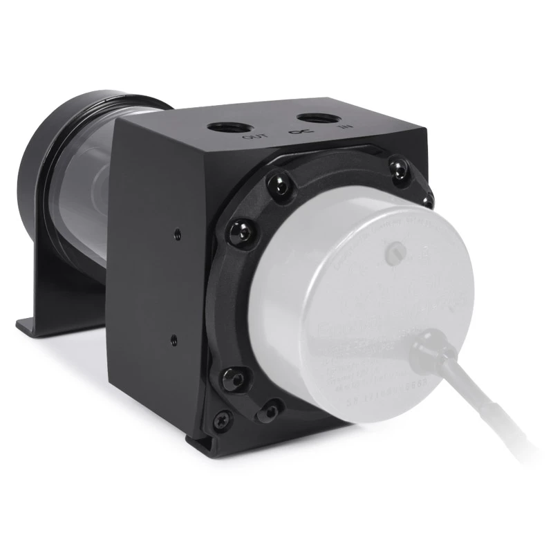 Alphacool Core 100 Aurora 15393 nádrž, D5/VPP, ARGB, acetál/akryl, čierna