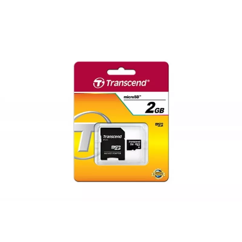 Transcend 2GB MicroSD TS2GUSD flash karta