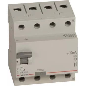 Prúdový chránič Legrand 402075 — 40 A, 4-pólový, 30 mA