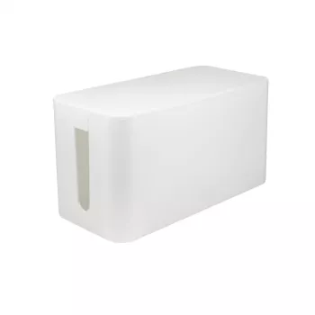 Káblová box organizér, biela