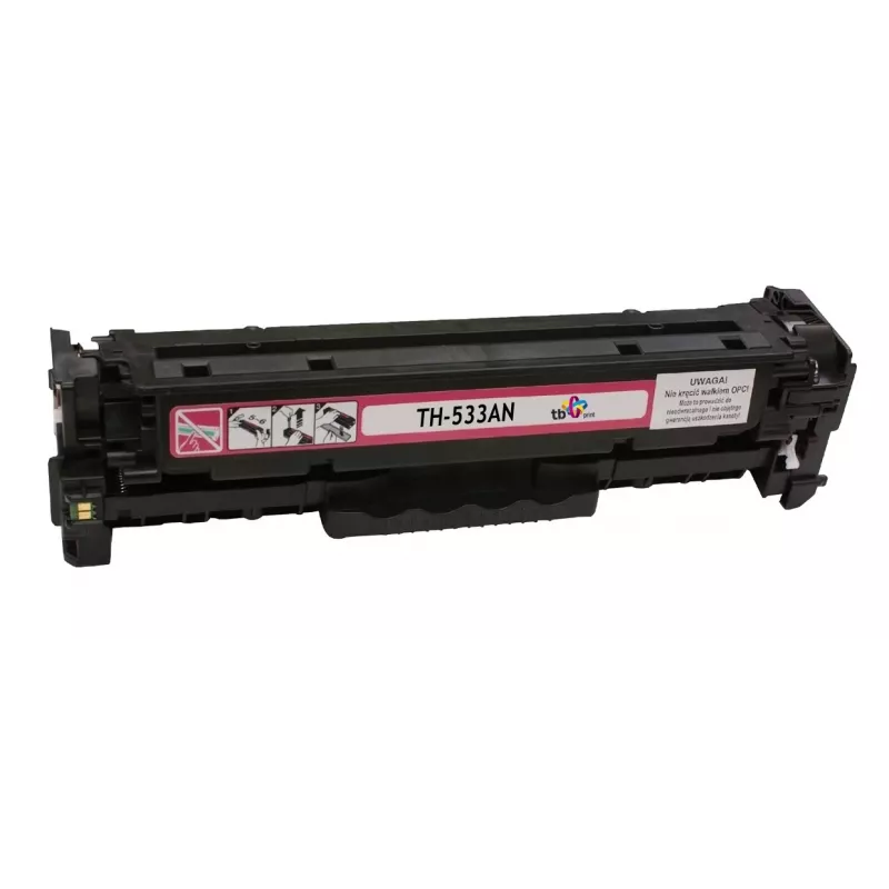 Toner TB kompatibilný s HP CC533A, 100 % nový, purpurový
