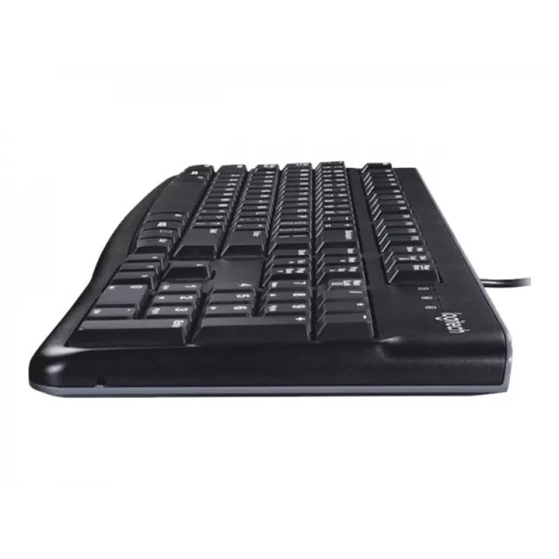 K120 káblová klávesnica, káblová, USB, QWERTZ, čierna