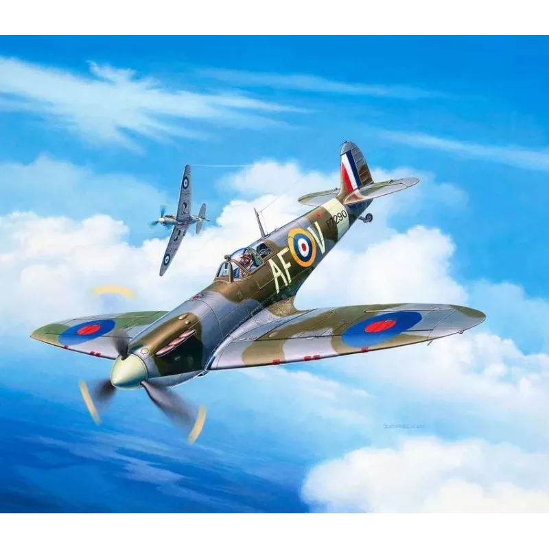 Revell Spitfire Mk.IIa plastová modelárska stavebnica