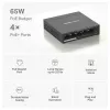 Mercusys 5-portový Gigabit desktop switch so 4-portovým PoE+