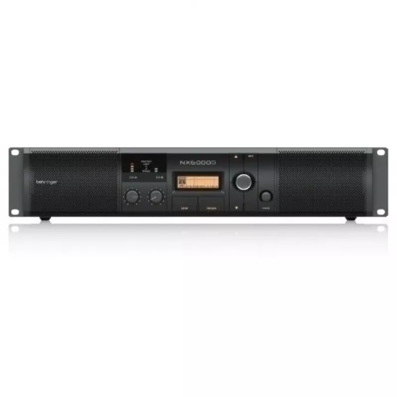 Behringer NX6000D audio zosilňovač 2.0 kanály home čierna