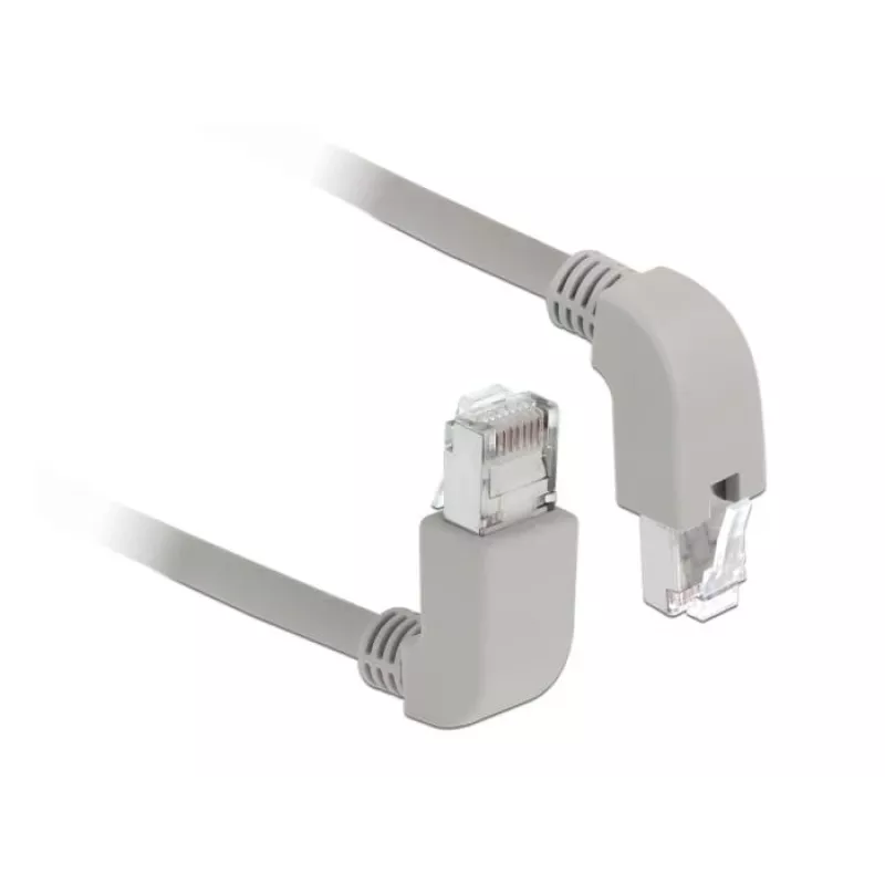 Sieťový kábel DeLOCK 85861 RJ-45 Cat6 0,5m sivý