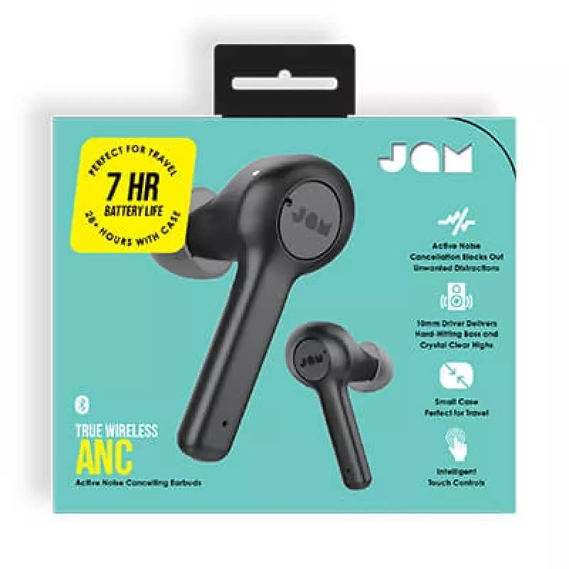 Jam Earbuds TWS ANC Bluetooth čierna