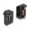 DeLOCK D-Type modul VGA samec na samca čierny 31 mm x 25 mm x 16 mm