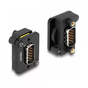 DeLOCK D-Type modul VGA samec na samca čierna 31 mm x 25 mm x 16 mm