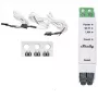 Shelly Pro 3EM-3CT63 trojfázový merač energie, Wi-Fi, LAN, Bluetooth, 63 A, na DIN lištu, biely