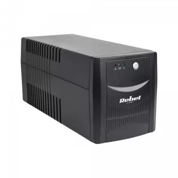 Záložný zdroj UPS REBEL model Micropower 1000 (Offline, 1000VA / 600W, 230 V, 50Hz)