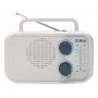 Rádio Eltra DANA biele – prenosné analógové rádio, kompaktný stolný dizajn
