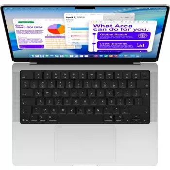 Apple MacBook Pro strieborný MDE64D/A - 35,6 cm (14