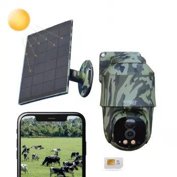 Technaxx 4G PT Dome TX-290 so solárnym panelom